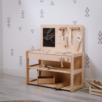 Toy Work bench in natural