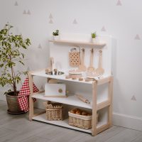 Toy kitchen type B1 in white