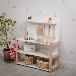 Toy kitchen type B1 in white