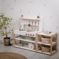Toy kitchen Type A2 and Small shelf