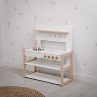 Simple background Toy kitchen Type A2 white