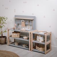 Toy kitchen Type A1 with Small shelf