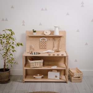 Toy kitchen type B1 in natural