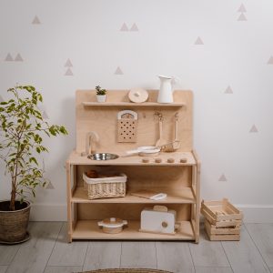 Toy kitchen type B1 in natural