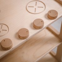 Toy kitchen type B1 in natural detail