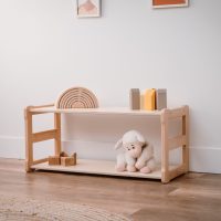 START shelf in natural in a setting