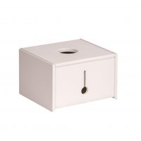 White background Multifunctional small box shelve