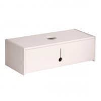 White background Multifunctional double box shelve