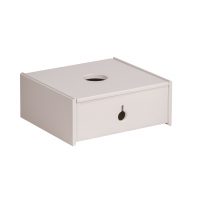 White background Multifunctional middle box shelve