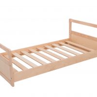 white background Montessori floor bed lower