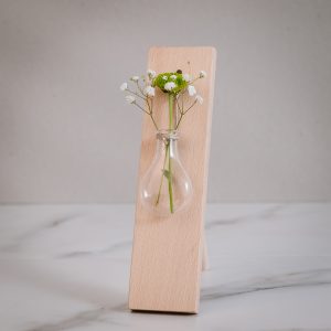 Test tube vase in NATURAL