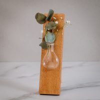 Test tube vase in IROKO