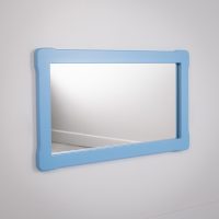Big mirror in blue