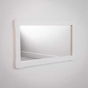 Big mirror in white
