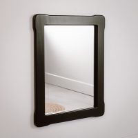 Small mirror in black