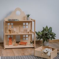 MIMI Doll House Bookshelf in a setting