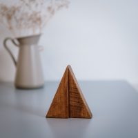 Wooden tree Decoration in Nut SMALL