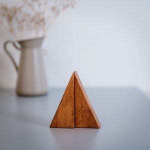 Wooden tree Decoration in Iroko in SMALL