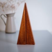 Wooden tree Decoration in Iroko in BIG