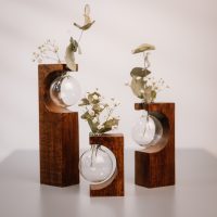 Test tube vase in Nut set