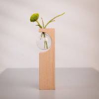 Test tube vase set in Natural BIG
