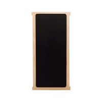 Slide board with chalkboard